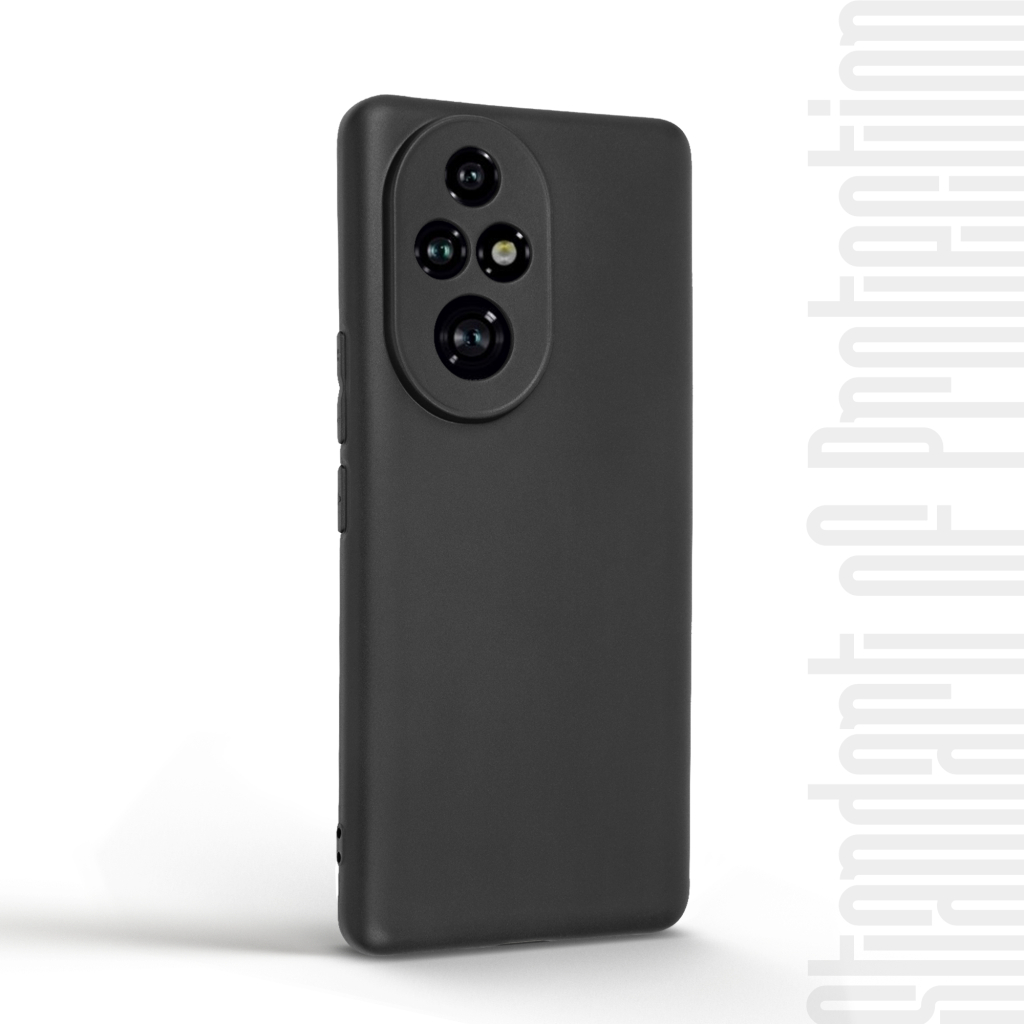 Чохол до мобільного телефона Armorstandart Matte Slim Fit Honor 200 Pro Camera cover Black (ARM80650) - зображення 2