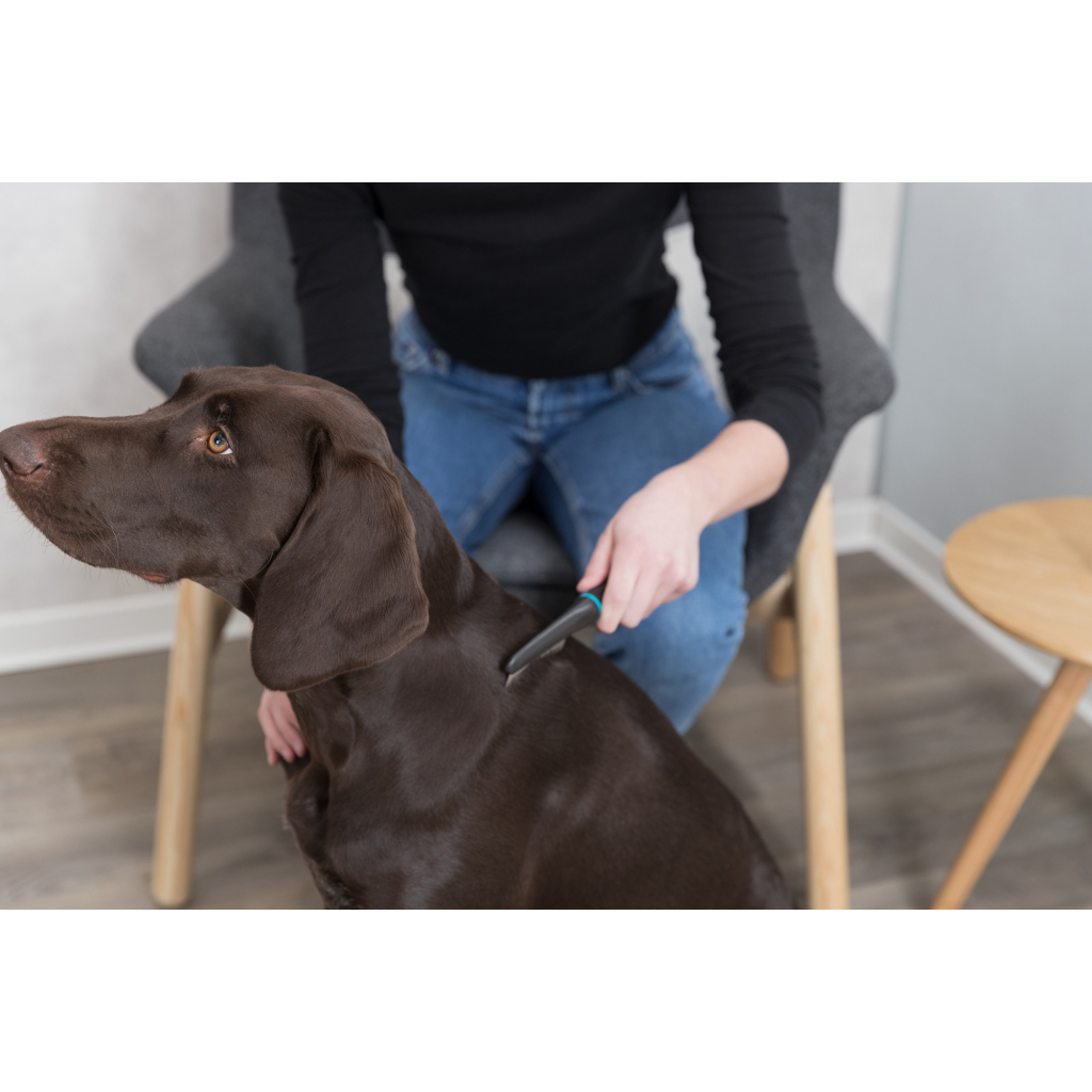 Гребінець для тварин Trixie Люкс для вичісування бліх і вошей у кішок і собак 21 см (4011905237626) - изображение 3