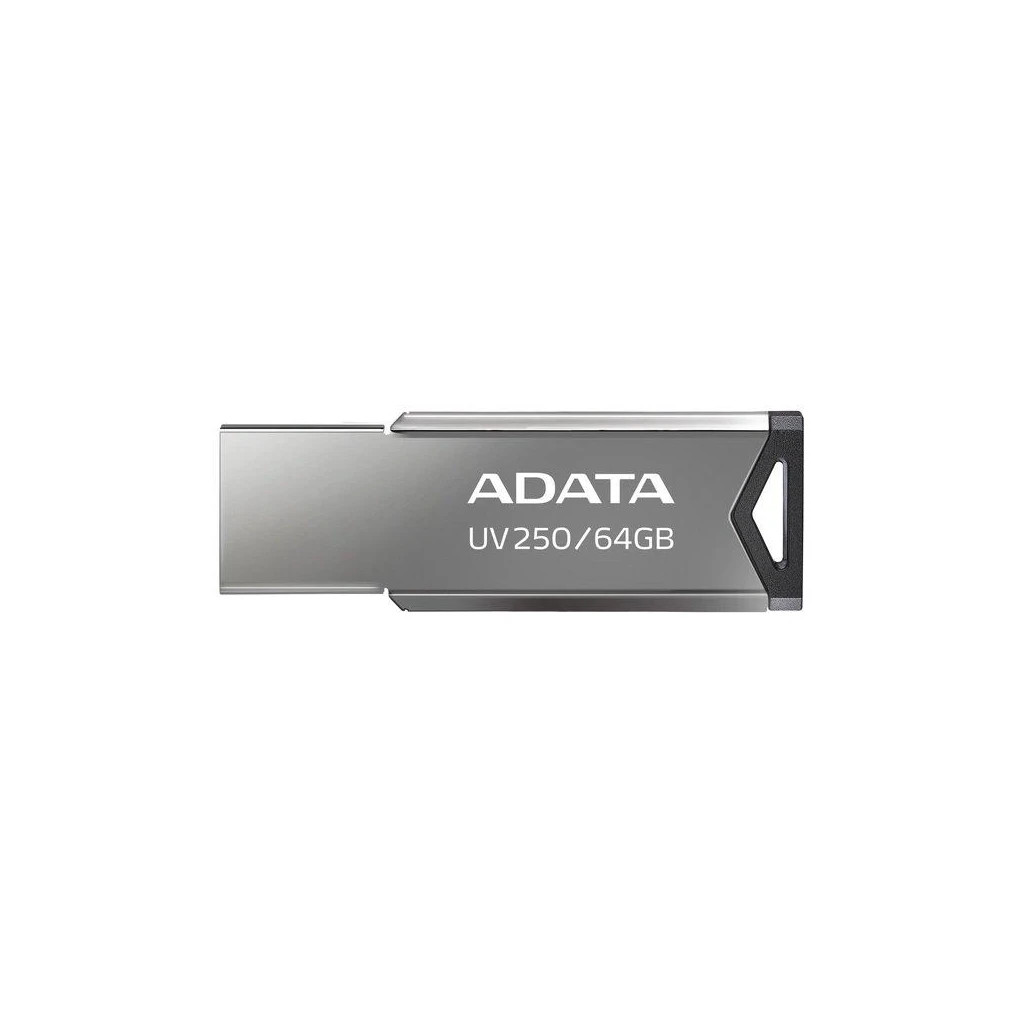 USB флеш накопичувач ADATA 64GB AUV 250 Black USB 2.0 (AUV250-64G-RBK) - зображення 3