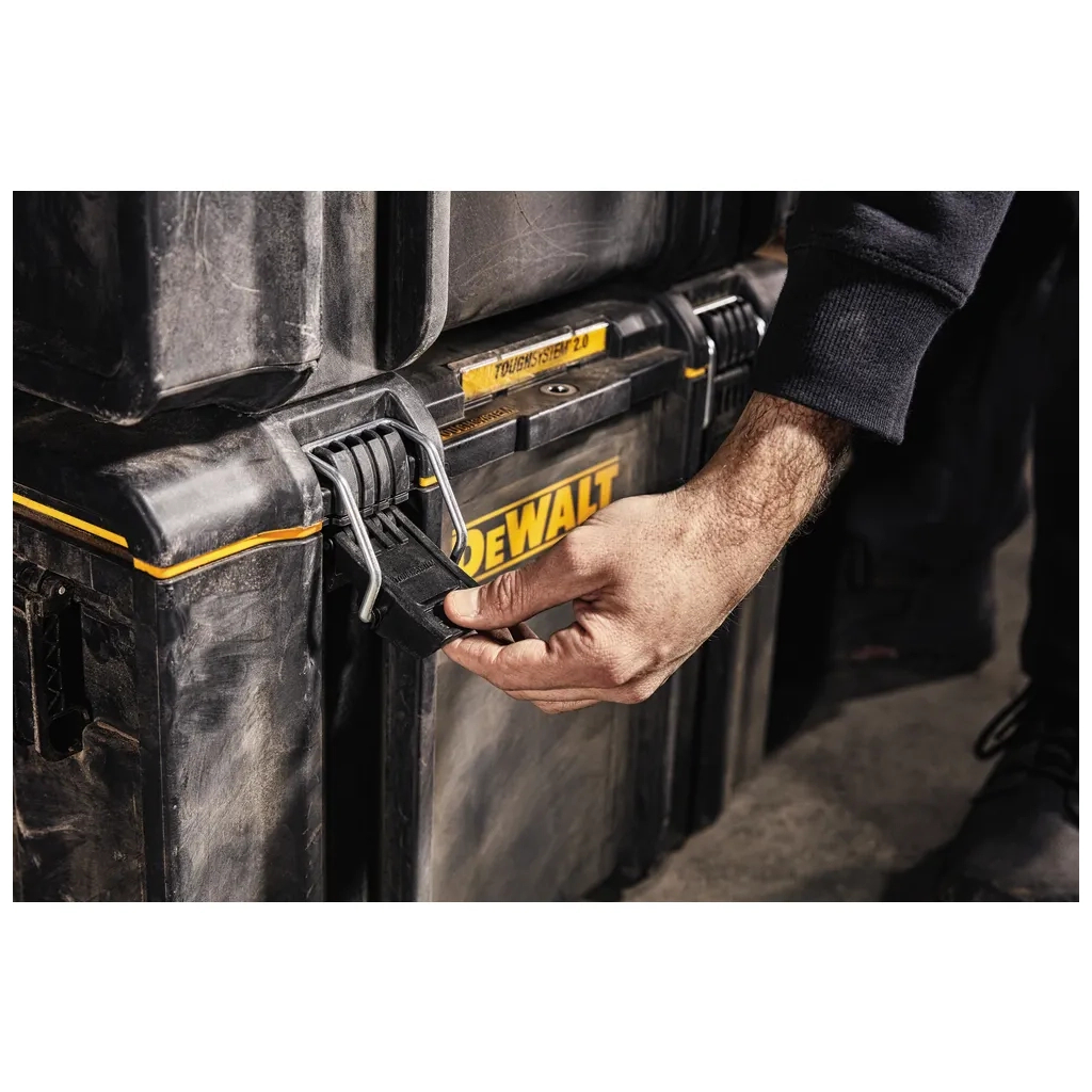 Ящик для інструментів DeWALT TOUGHSYSTEM 2.0 555х375х415 мм, з лотком (DWST83342-1) - зображення 7
