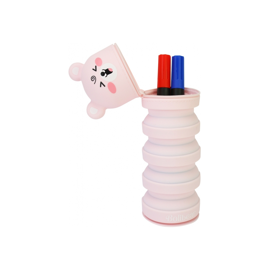 Пенал Maxi Підставка 2 в 1 1 відділення (H-2852-pink) - зображення 3