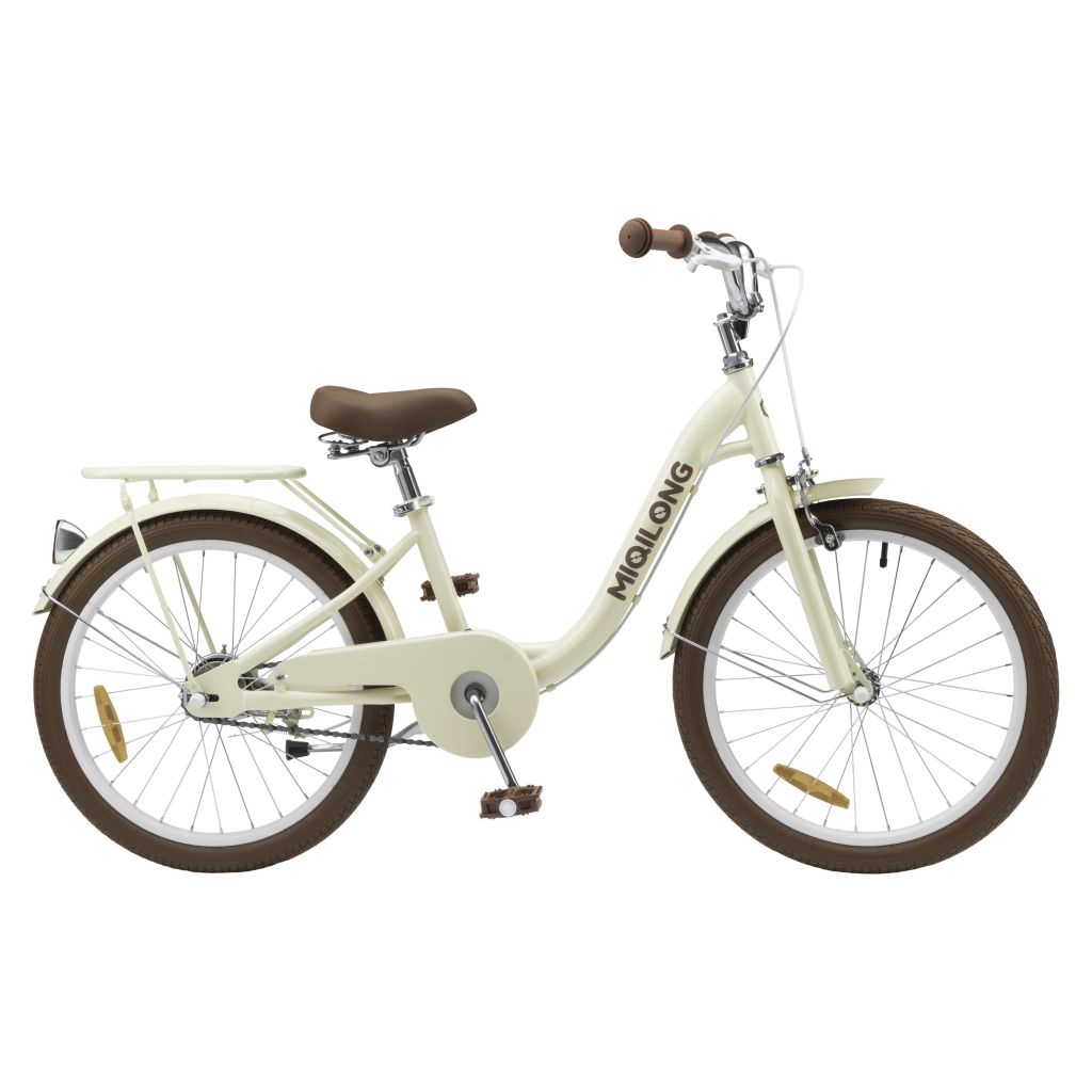 Дитячий велосипед Miqilong LS 20" бежевий (RBB-LS20-BEIGE) - изображение 5