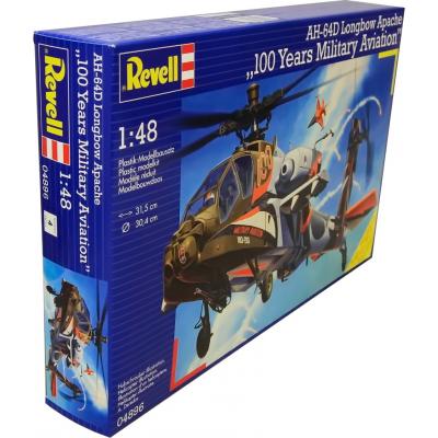 Збірна модель Revell Вертоліт AH-64D Apache 100-Military Aviation 1:48 (4896) - зображення 1