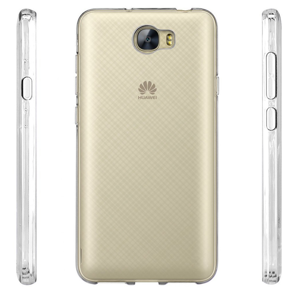 Чохол до мобільного телефона для Huawei Y5 II Clear tpu (transparent) Laudtec (LC-HY5IIT) - зображення 3