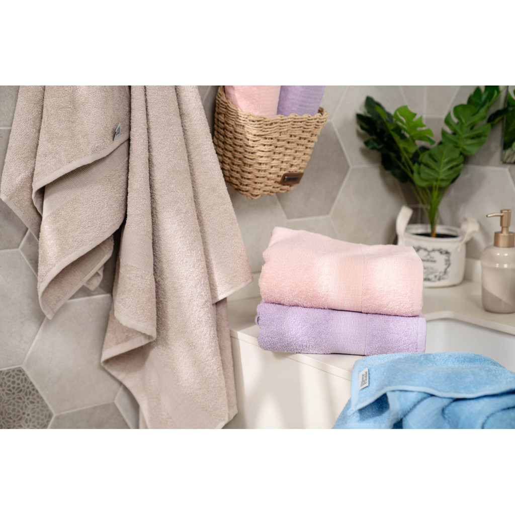 Рушник Ardesto махровий Benefit 100% бавовна бузковий 70х140 см (ART2470LC) - зображення 7