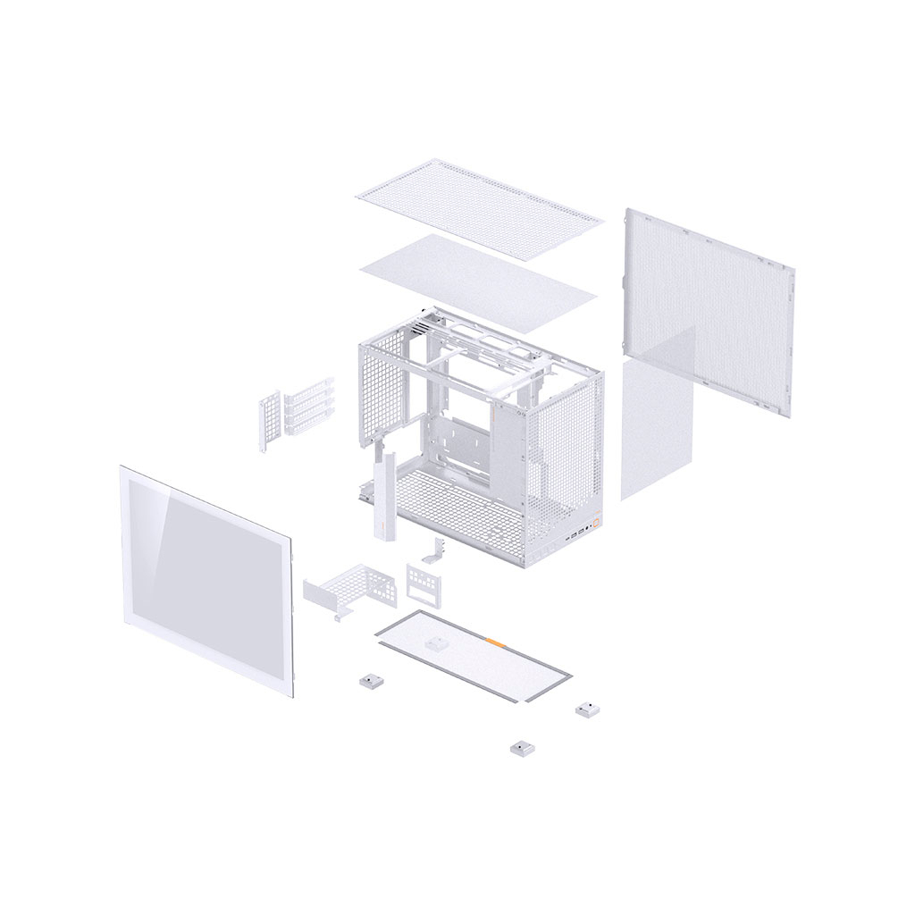 Корпус JONSBO D32 PRO White - зображення 11