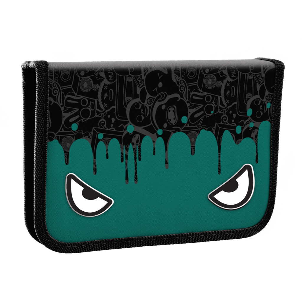 Пенал Yes Monster твердий одинарний з клапаном (532867) - зображення 1