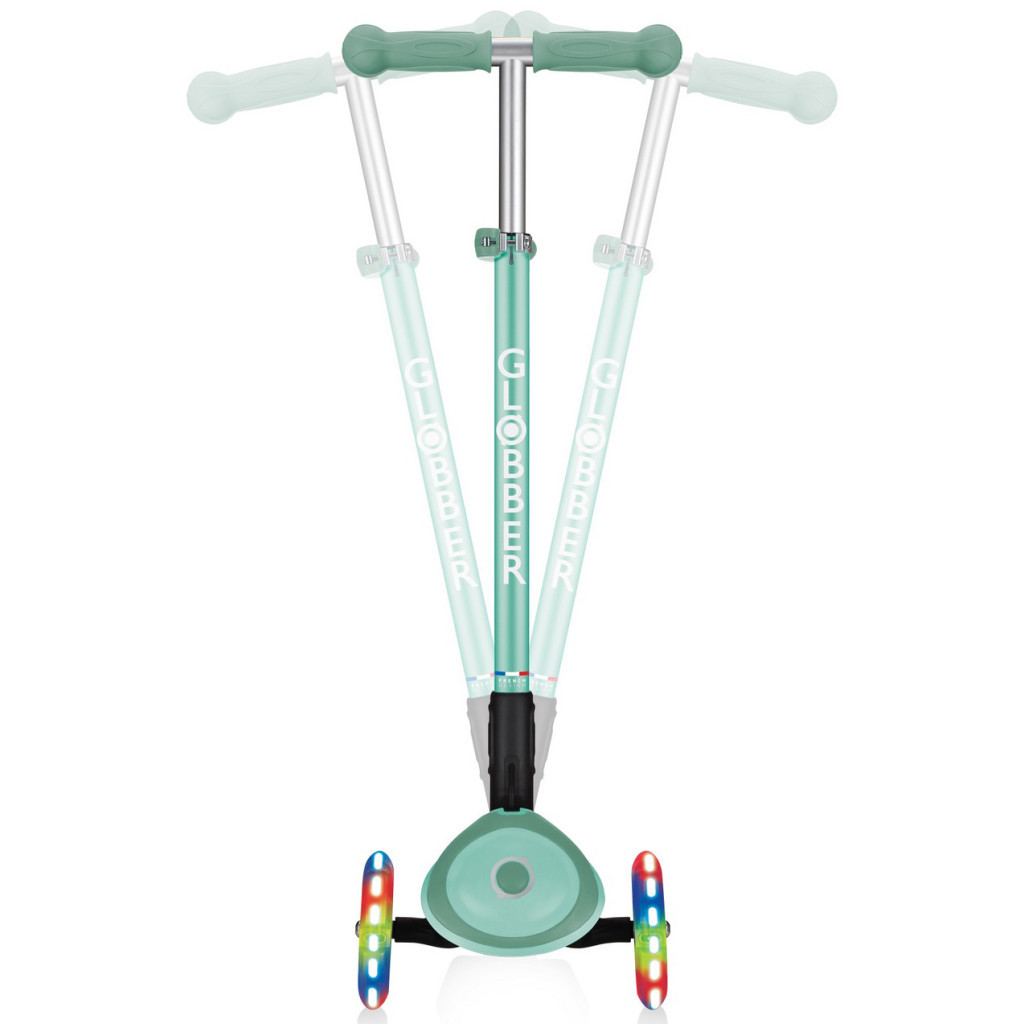 Самокат Globber Primo Foldable Plus Lights м'ятний (439-206) - зображення 7