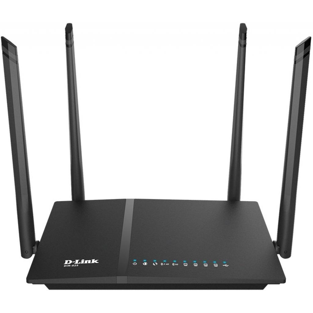 Маршрутизатор D-Link DIR-825/AC - зображення 1