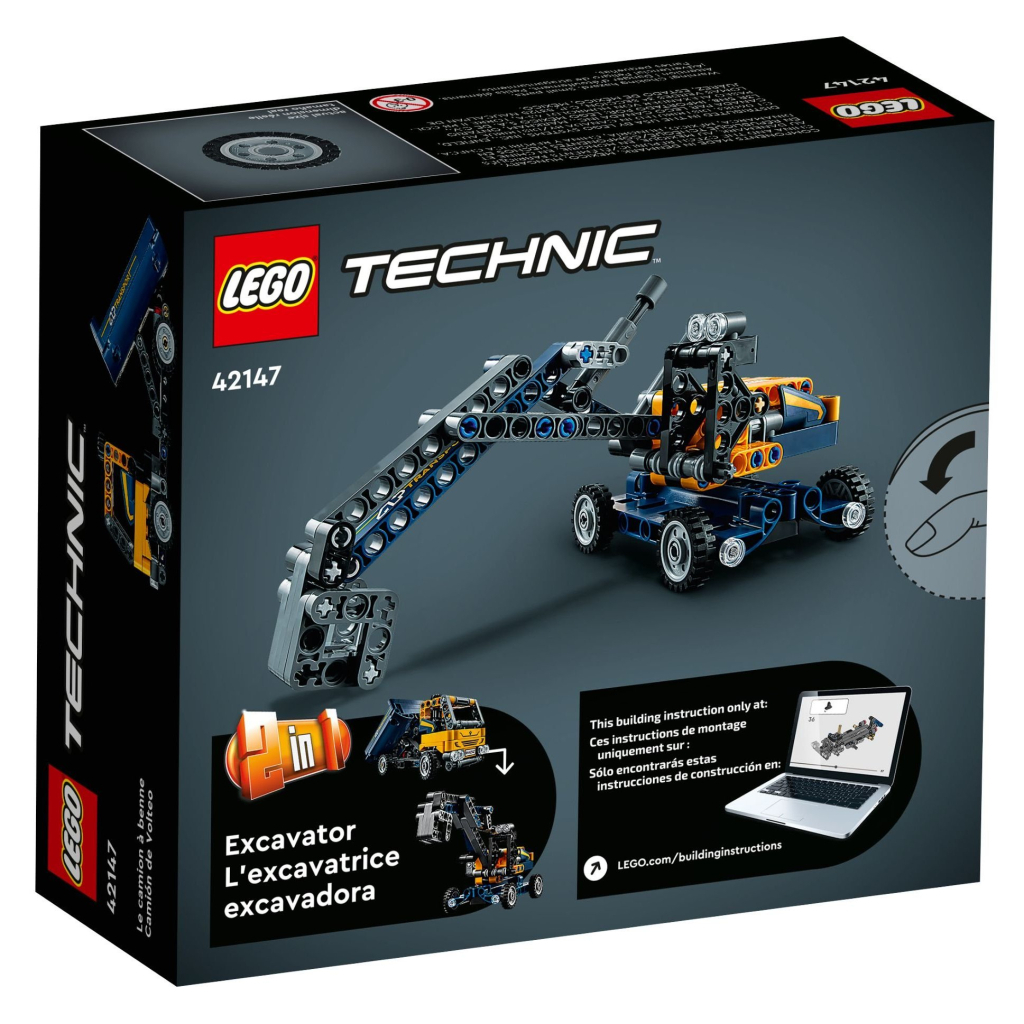 Конструктор LEGO Technic Самоскид 177 деталей (42147) - зображення 6