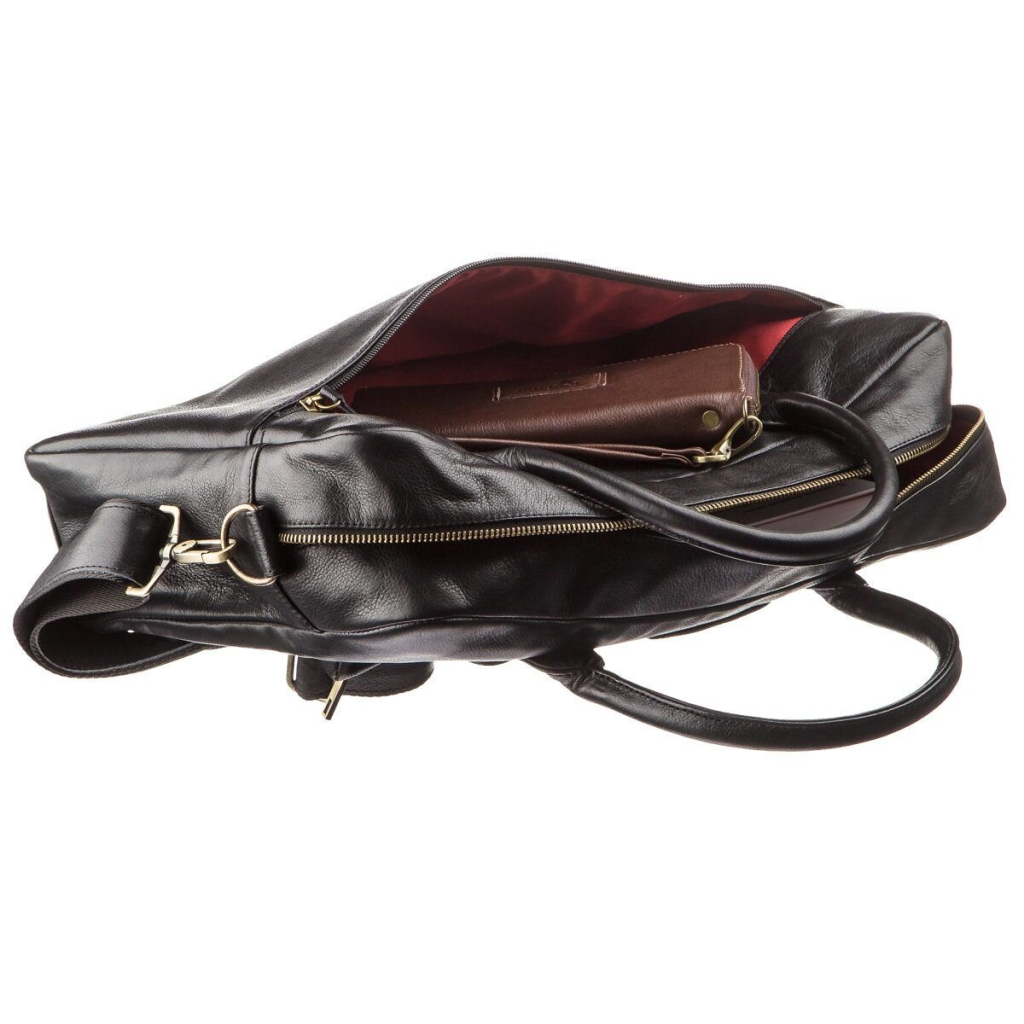 Сумка Shvigel Шкіряна Чорна (19118) - зображення 5