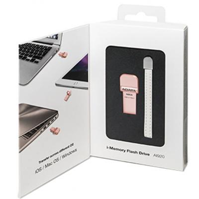 USB флеш накопичувач ADATA 64GB I920 Rose Gold USB 3.1 Gen1/Lightning (AAI920-64G-CRG) - зображення 6