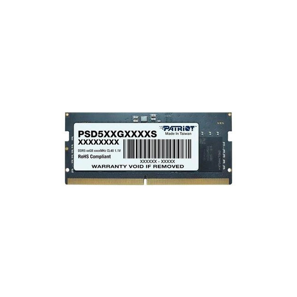 Модуль пам'яті для ноутбука SoDIMM DDR5 16GB 4800 MHz Patriot (PSD516G480081S) - зображення 1
