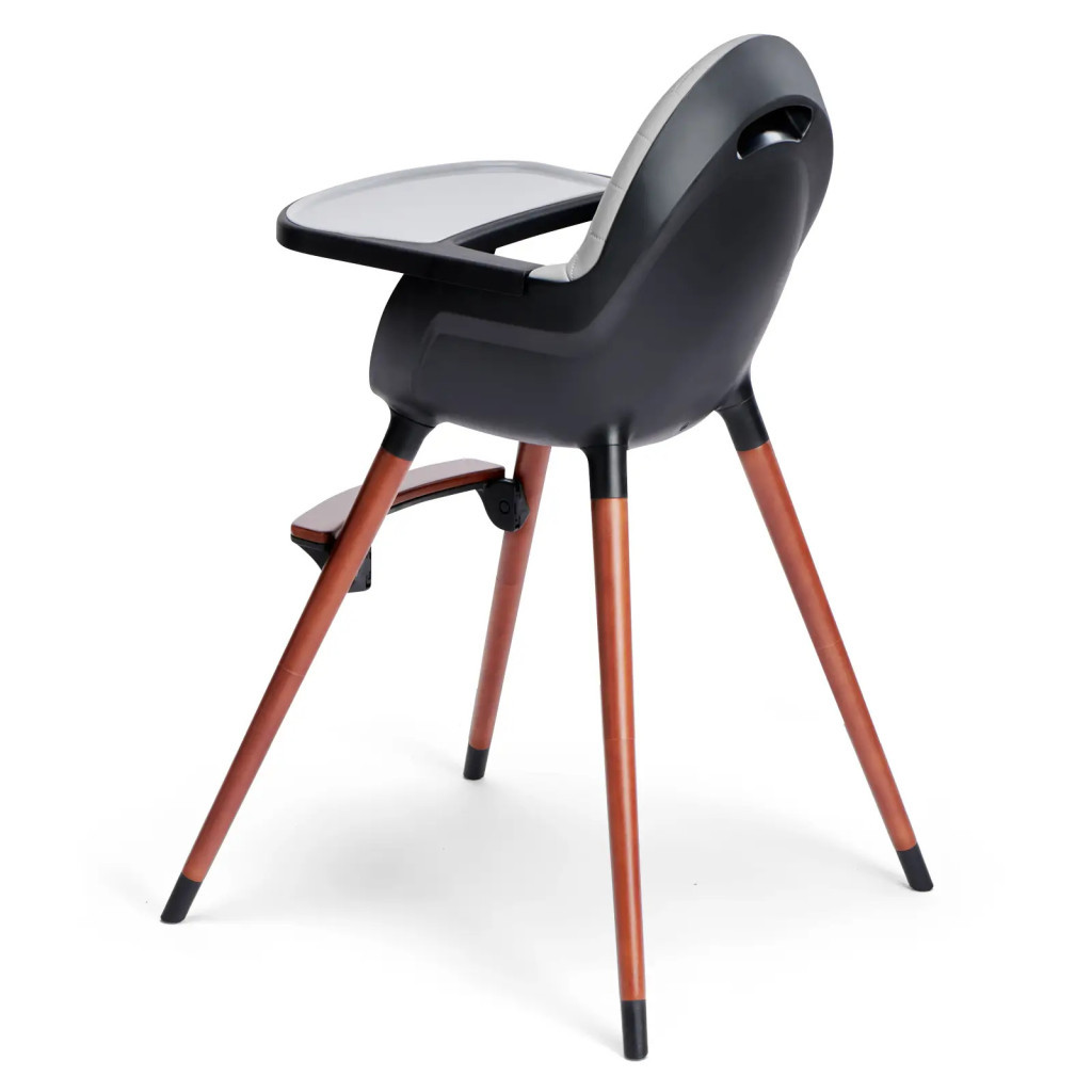 Стілець для годування Kinderkraft 2 в 1 Finix Grey (5902533918515) - зображення 4