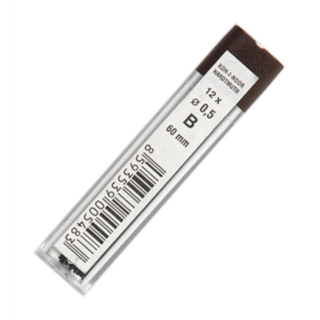 Грифель для механічного олівця Koh-i-Noor 4152.B, 0.5 мм, 12шт (415200B005PK) - зображення 1