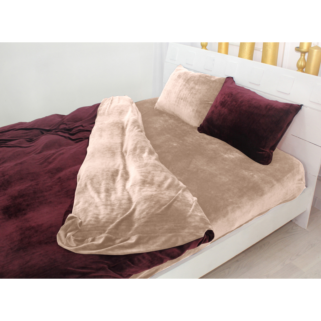 Постільна білизна MirSon Велюр Winter Frost 28-0004 + 28-0002 Adenium Velvet 160х220 (2200004006215) - зображення 2