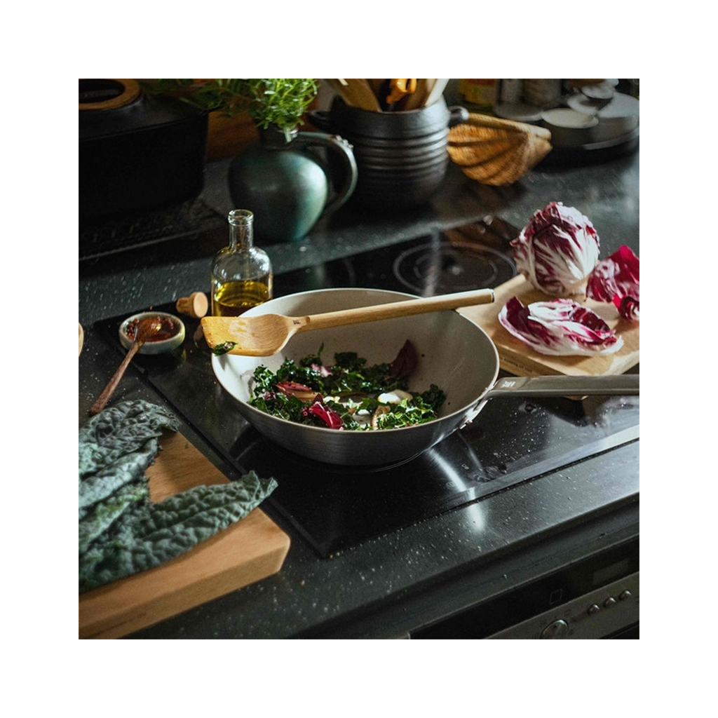 Сковорода Fiskars Вок Norden 28cm з мінеральним покриттям (1067636) - зображення 8