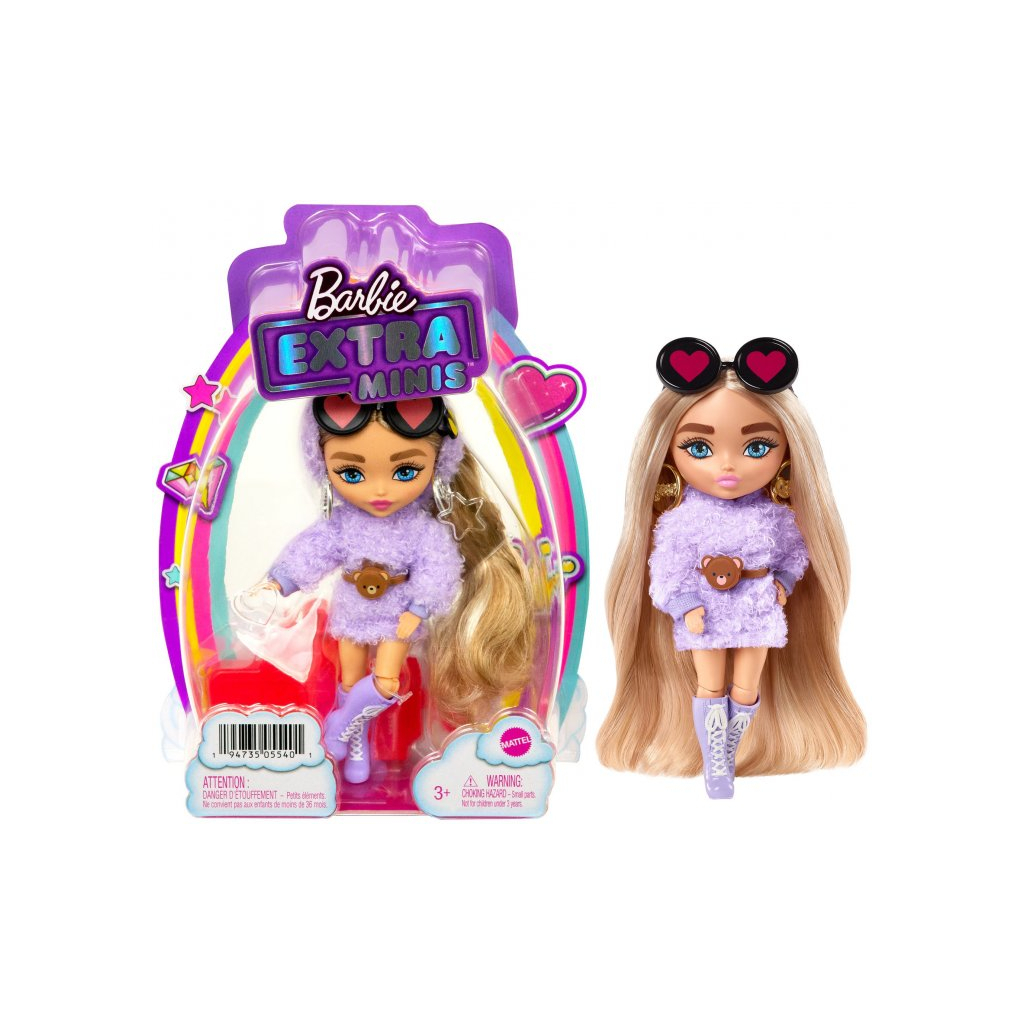 Лялька Barbie Мінілялька "Екстра" ніжна леді (HGP66) - зображення 5