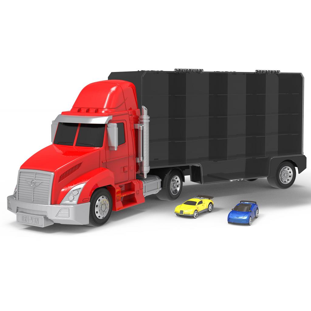 Машина Driven Вантажівка-транспортер TURBOCHARGE + 2 машинки (WH1123Z) - зображення 1