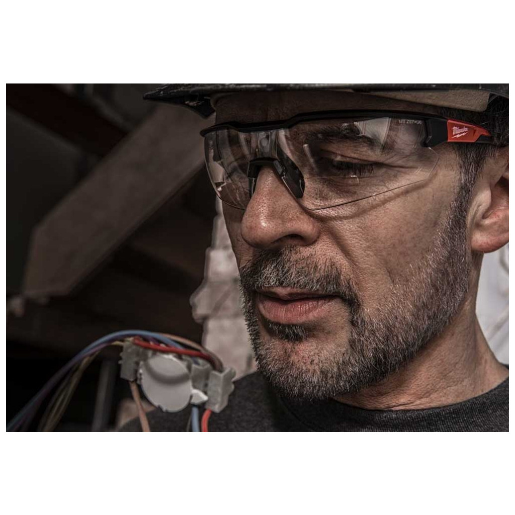 Захисні окуляри Milwaukee із зоною корекції, +1, прозорі (4932478909) - зображення 4