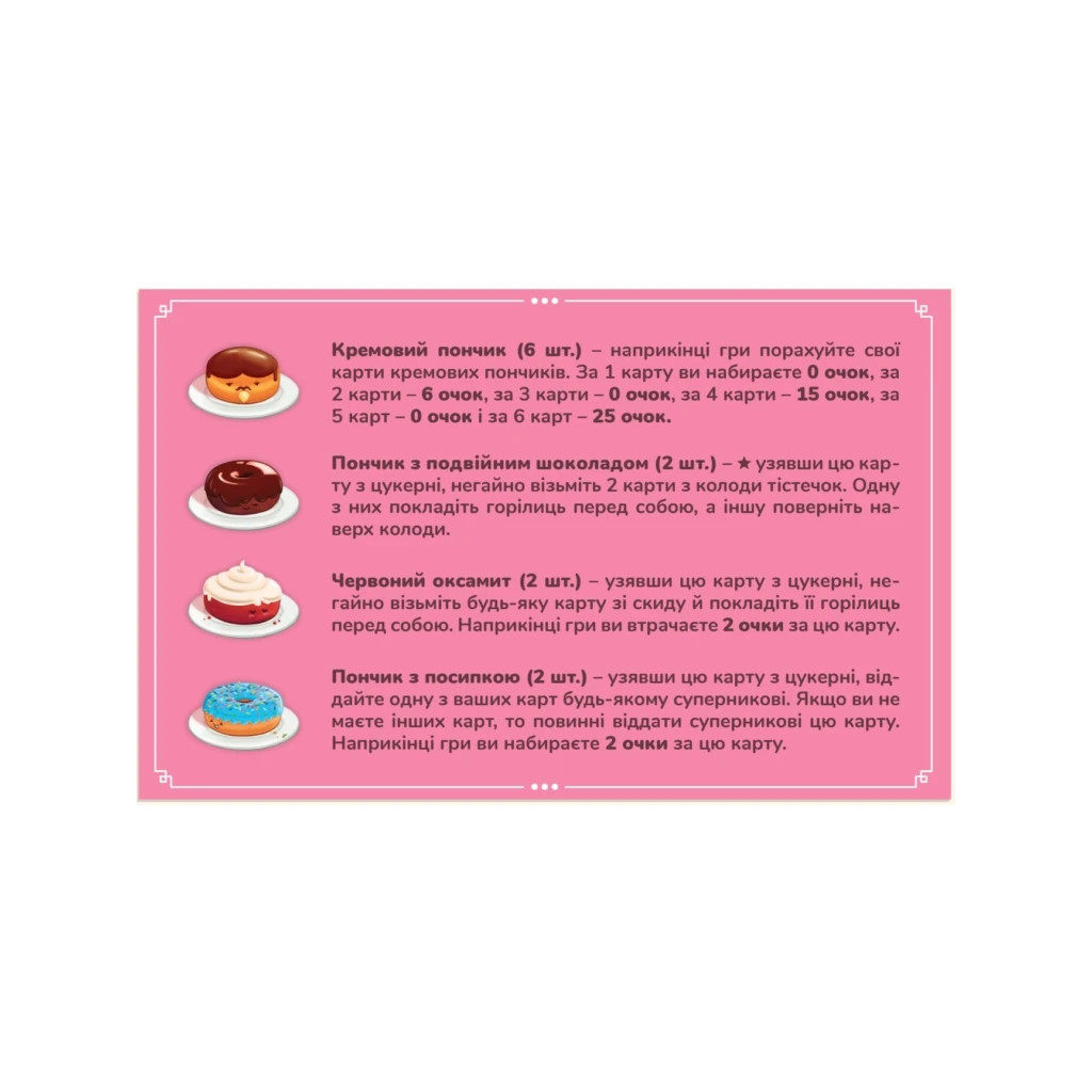Настільна гра Feelindigo Пончевілля (Go Nuts for Donuts) (FI21038) - изображение 8