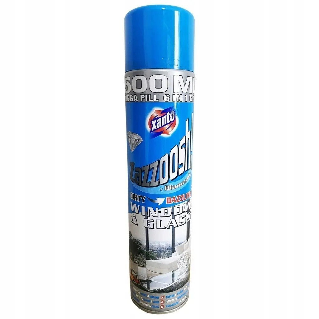 Засіб для миття скла Xanto Vamoosh! Піна 500 мл (5034096003039) - зображення 1