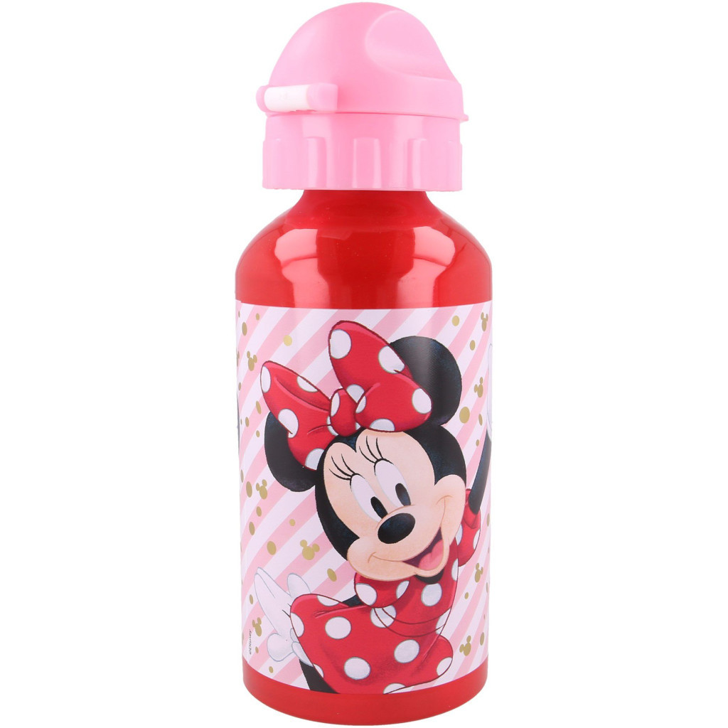 Поїльник-непроливайка Stor Disney - Minnie Electric Doll, Aluminium Bottle 500 ml (Stor-18839) - зображення 3