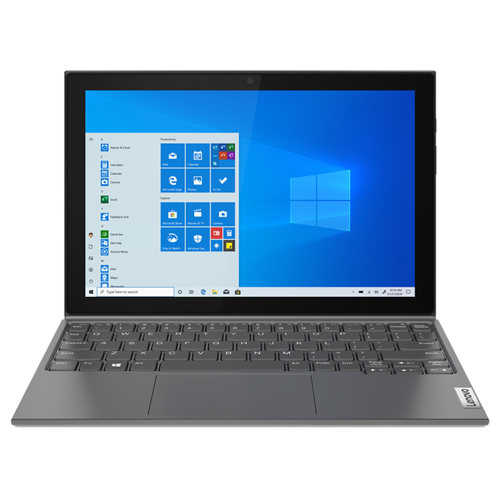 Планшет Lenovo IdeaPad Duet 3 10.3WUXGA Touch/Cel N4020/4/64F//W11P/Grey (82AT00LDRA) - зображення 2