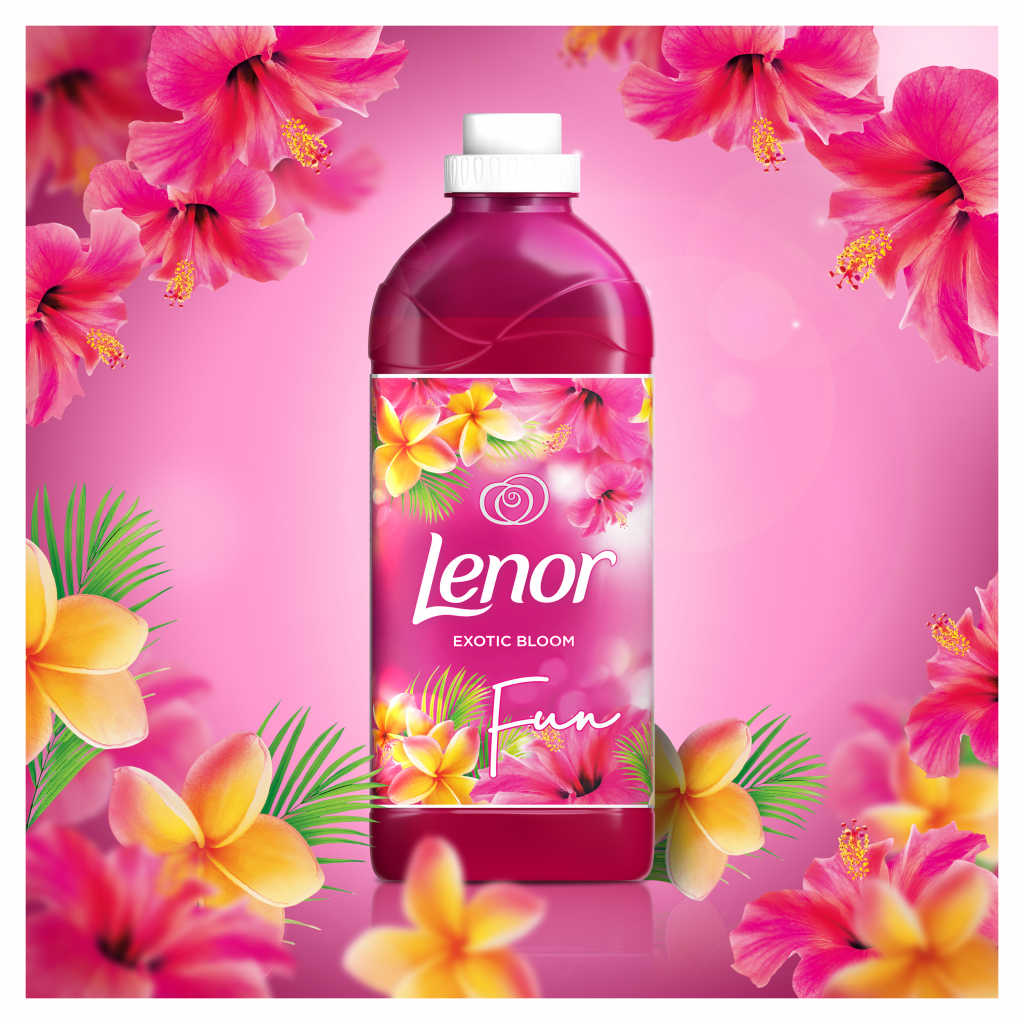 Кондиціонер для білизни Lenor Екзотичне цвітіння 1.42 л (8001841376004) - зображення 2