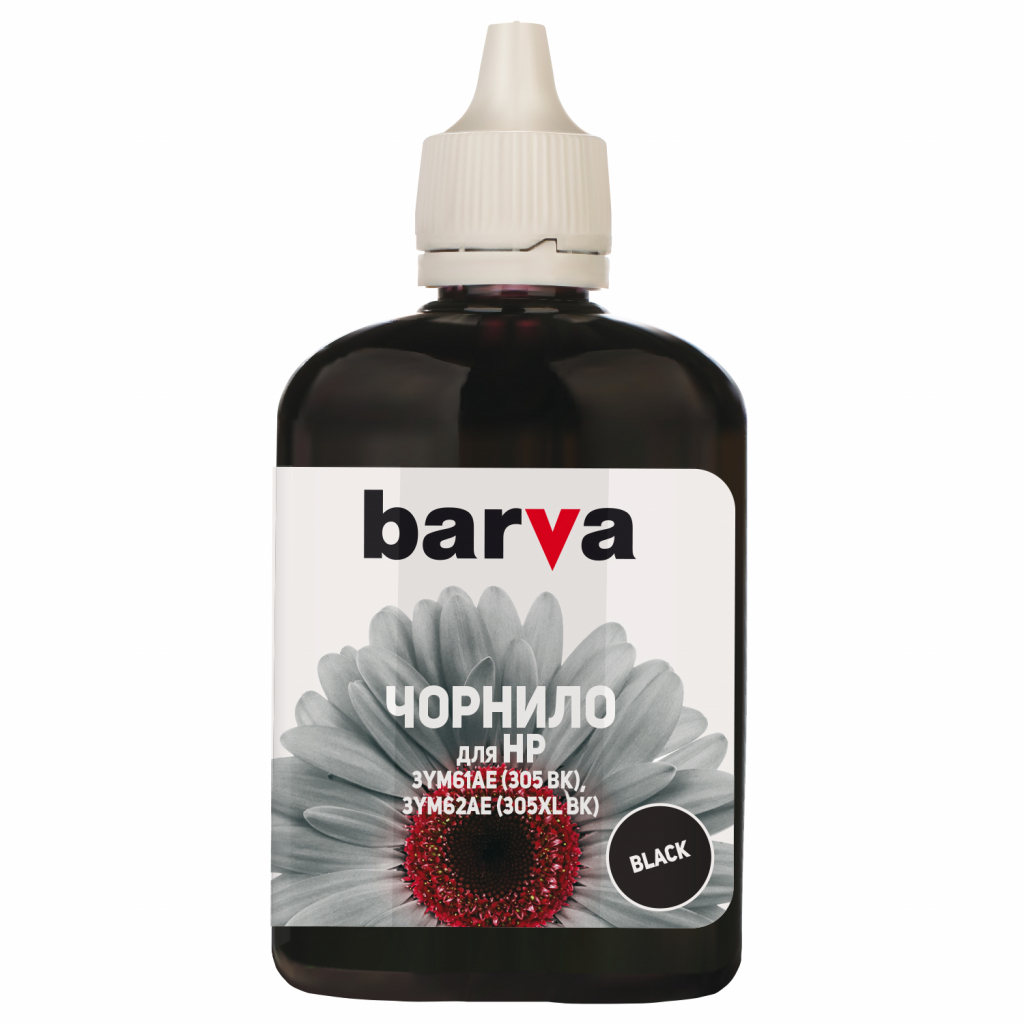 Чорнило Barva HP 305 100 мл Black Pigmented (H305-774) - зображення 1