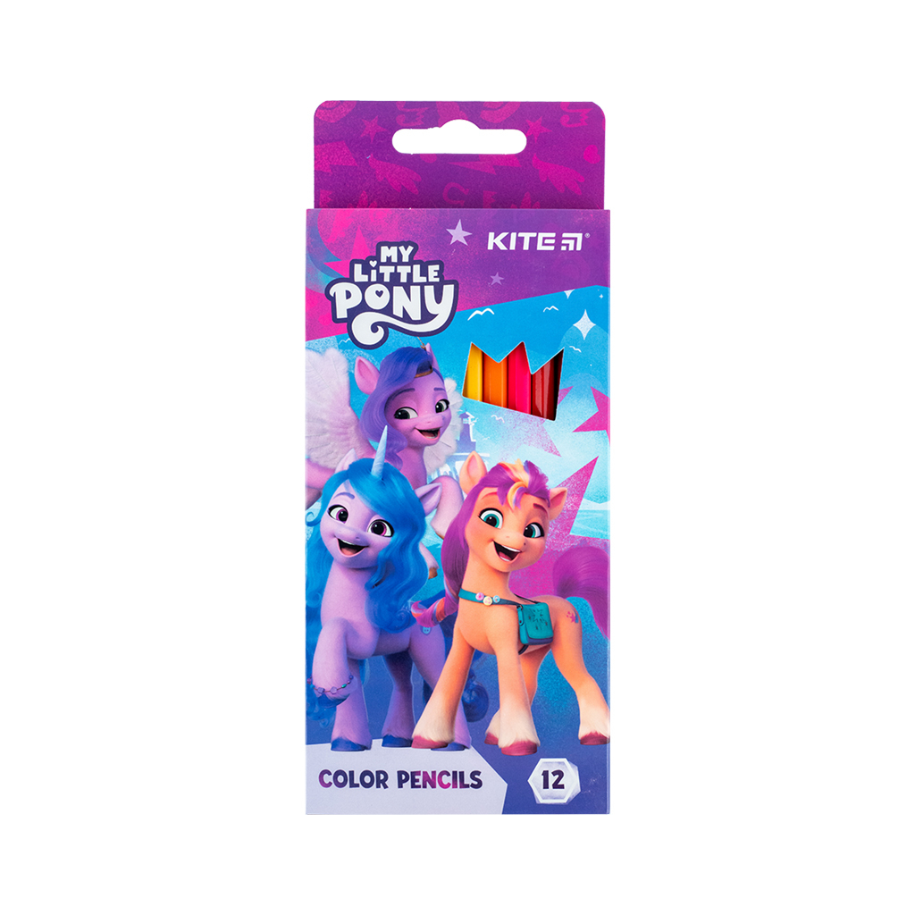 Олівці кольорові Kite My Little Pony 12 кольорів (LP24-051) - изображение 1
