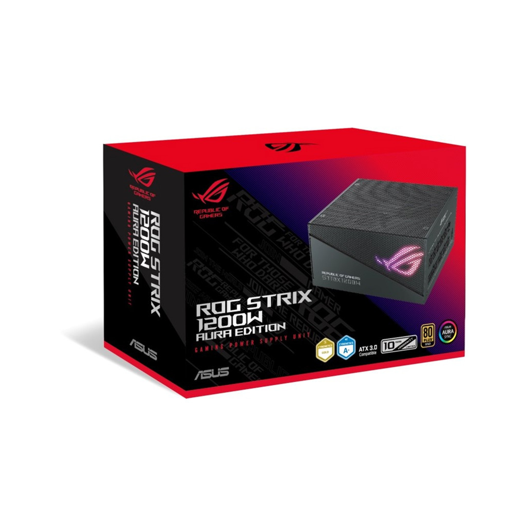 Блок живлення ASUS 1200W ROG STRIX PCIE5 Gold Aura Edition (90YE00P0-B0NA00) - зображення 10