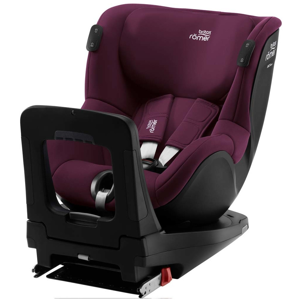 Автокрісло Britax-Romer Dualfix isense Burgundy Red з платформою (2000035115) - зображення 3