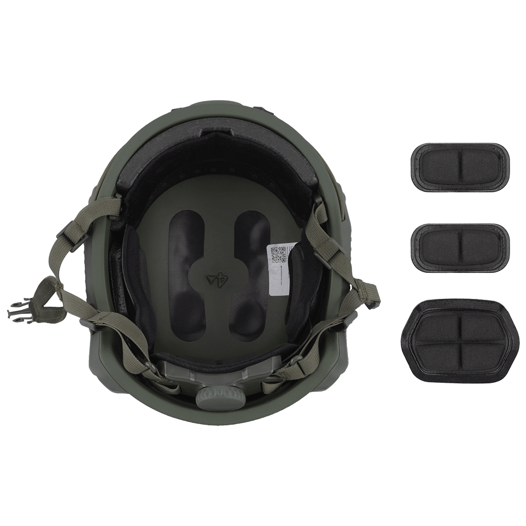Шолом військовий Ukrainian Armor FAST Устраш 2.0, розмір XL, зелений (FAST2XLRG) - изображение 10