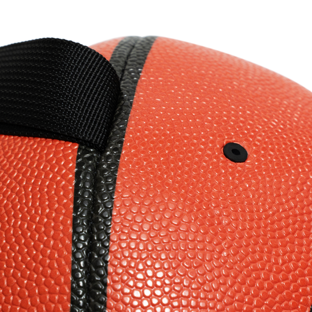 Іграшка для собак MISOKO&CO М'яч надувний у формі баскетбольного м'яча помаранчевий 18.5 см (KINMSK70114) - изображение 3