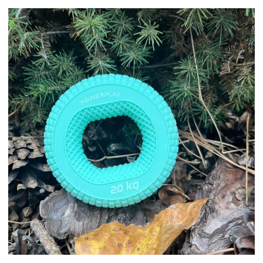 Еспандер PowerPlay PP-4333 Hand Grip Medium 20 кг Зелений (PP_4333_Green_20kg) - зображення 4