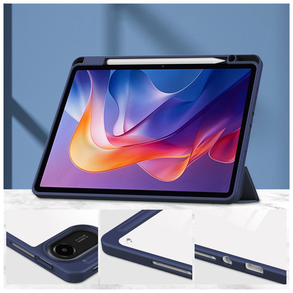 Чохол до планшета BeCover Soft Edge TPU Xiaomi Redmi Pad 2 11.0" Deep Blue (713657) - зображення 7