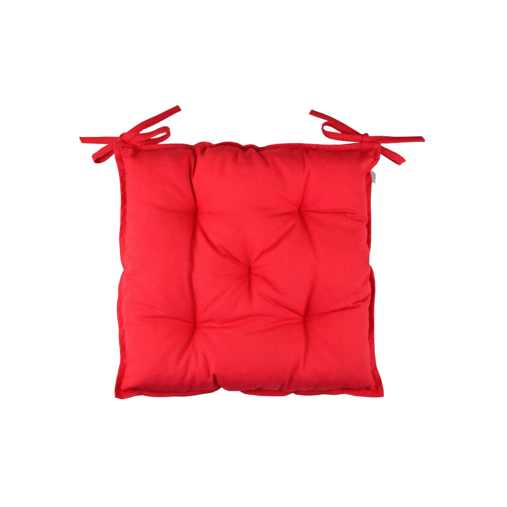 Подушка на стілець Прованс Червона 40х40 (4823093429406) - зображення 1