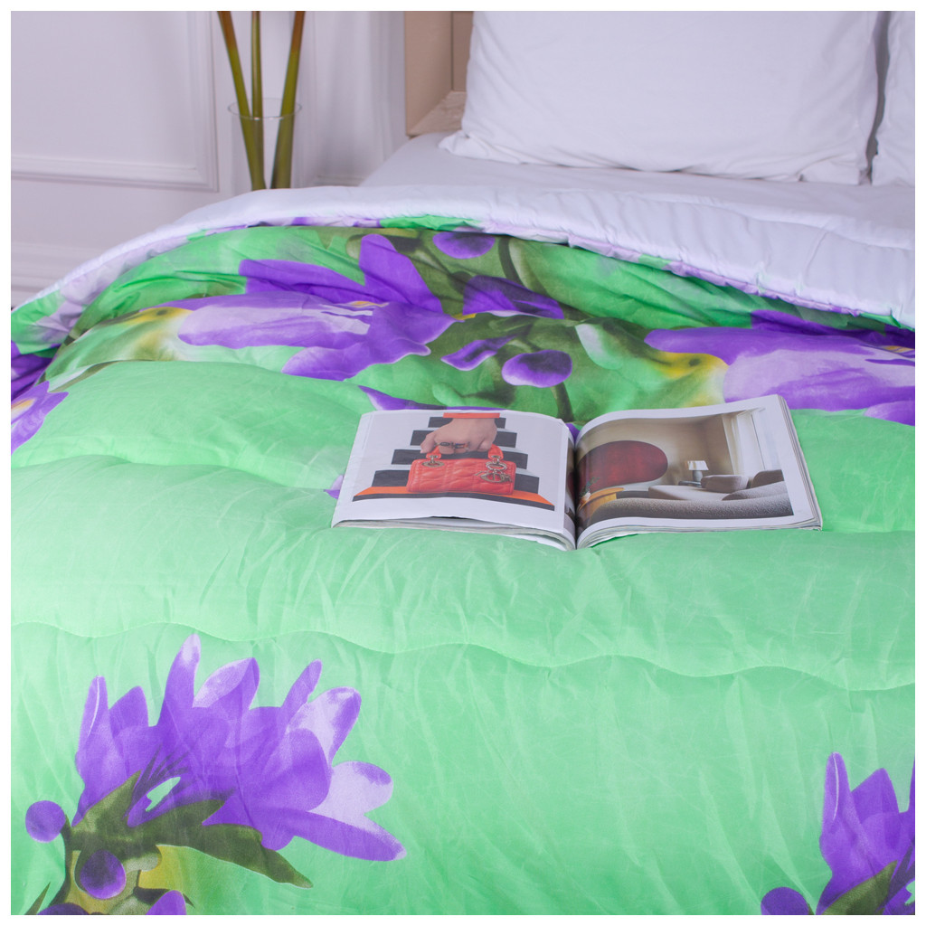 Ковдра MirSon шовкова зимова №5261 Print Line Dancer 200x220 см (2200006103103) - изображение 3