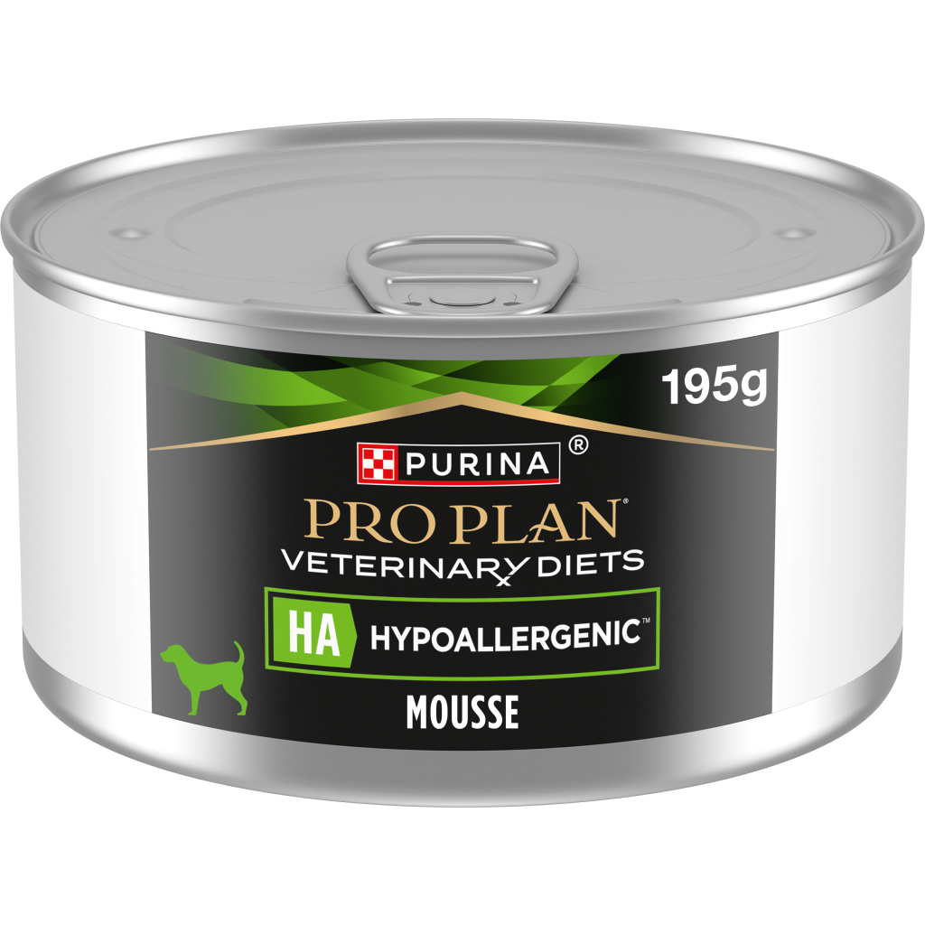 Вологий корм для собак Purina Pro Plan Veterinary Diets HA Hypoallergenic Мус 195 г (7613287862327) - зображення 1