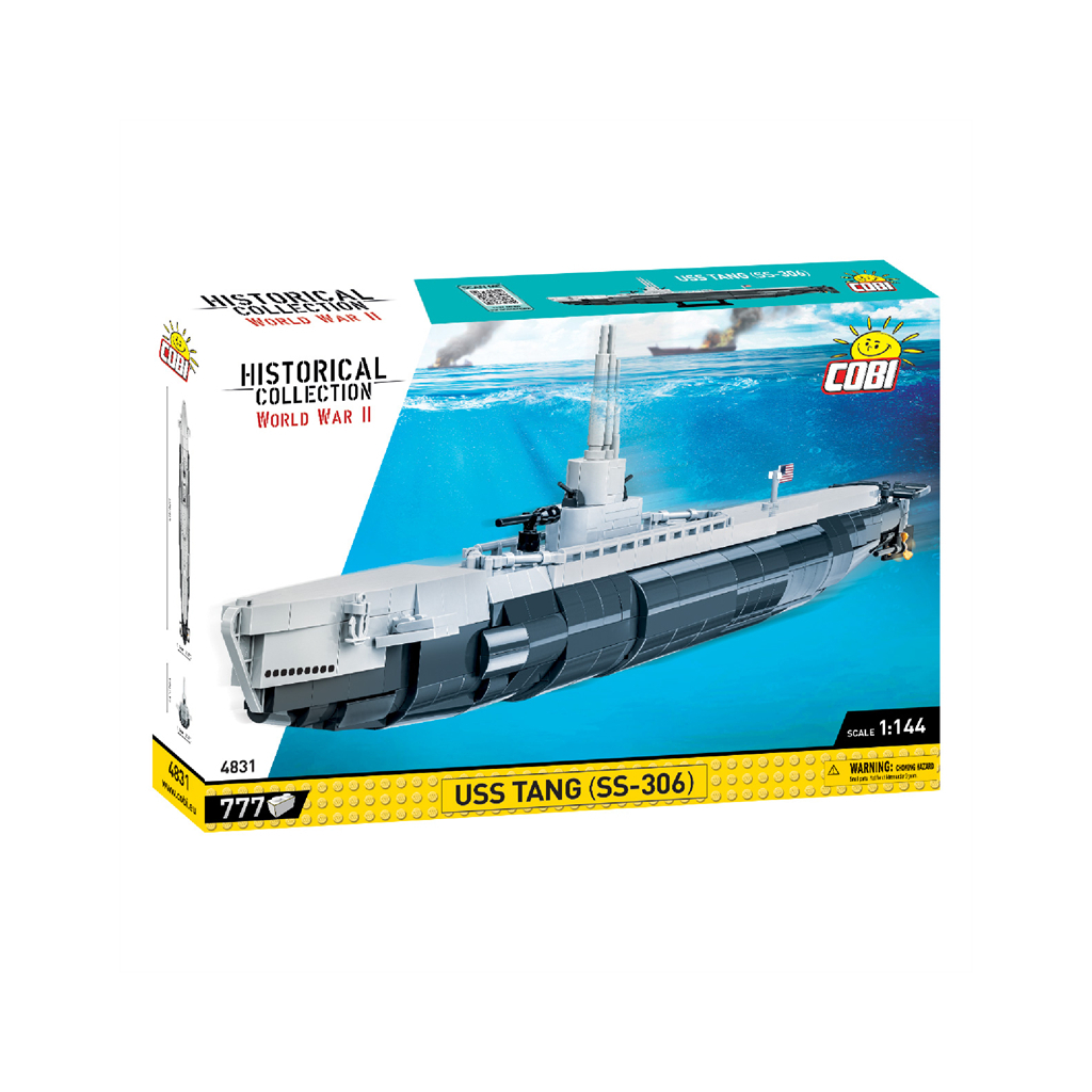 Конструктор Cobi Підводний човен Танг SS-306, 777 деталей (COBI-4831) - зображення 1