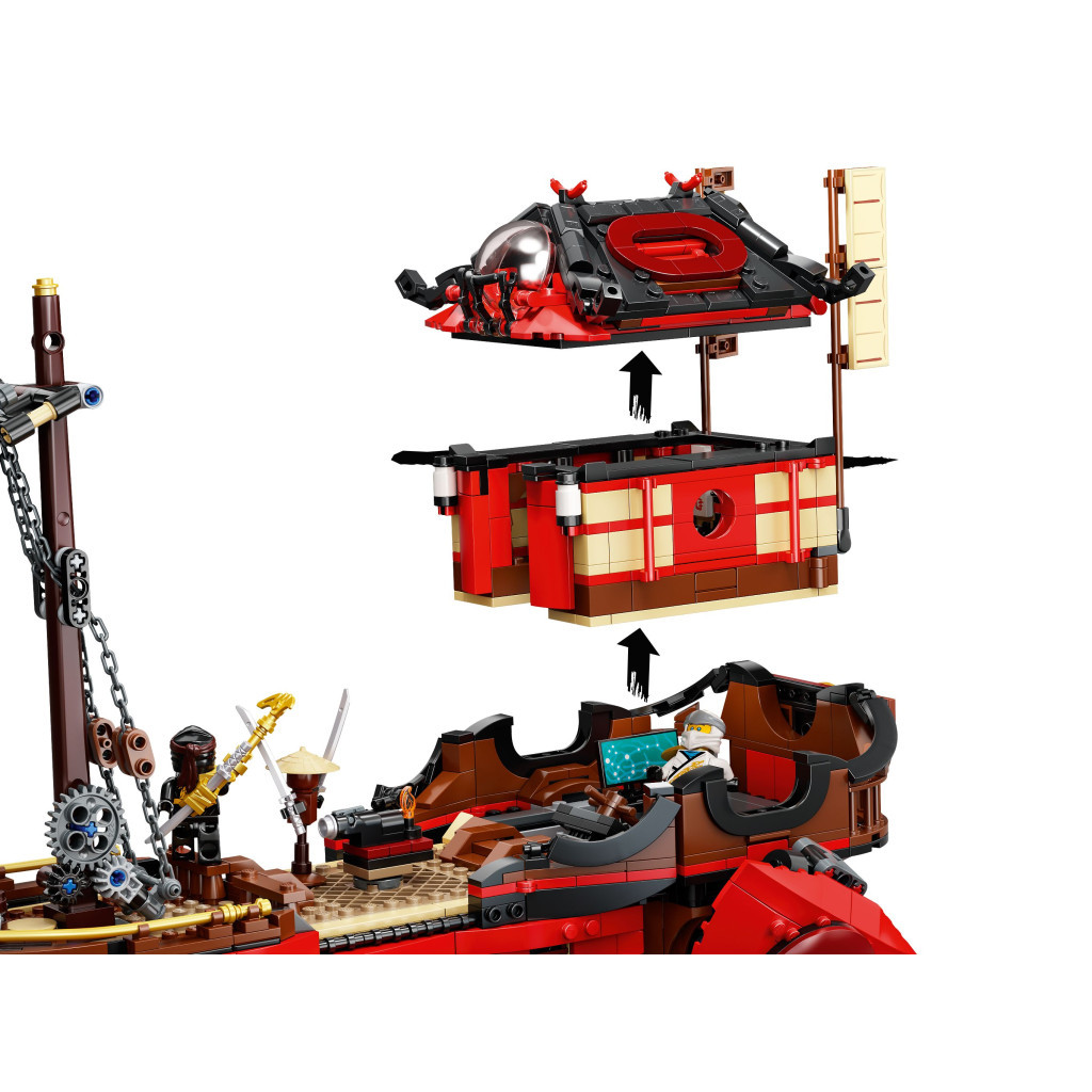 Конструктор LEGO Ninjago Літаючий корабель Майстра Ву 1781 деталь (71705) - зображення 10