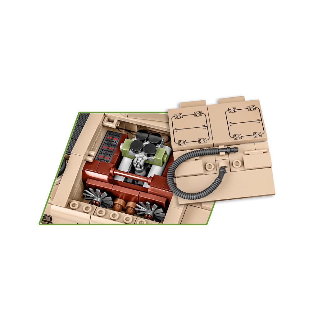 Конструктор Cobi Друга Світова Війна Танк Panzer III, 780 деталей (COBI-2562) - зображення 5