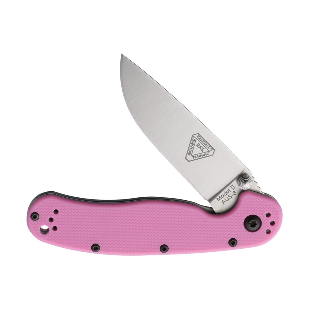 Ніж Ontario Knife RAT II AUS-8 Pink (ON8862) - зображення 3
