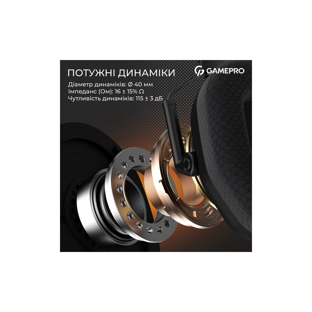 Навушники GamePro Genesis Mercury Pro 3-Mode Black (HSW120B) - зображення 9