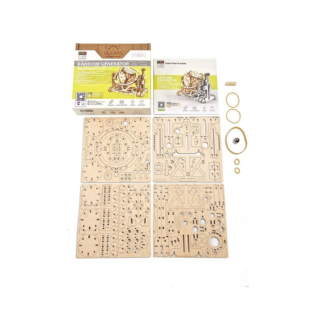 Конструктор Ugears Рандомайзер (70146) - зображення 7