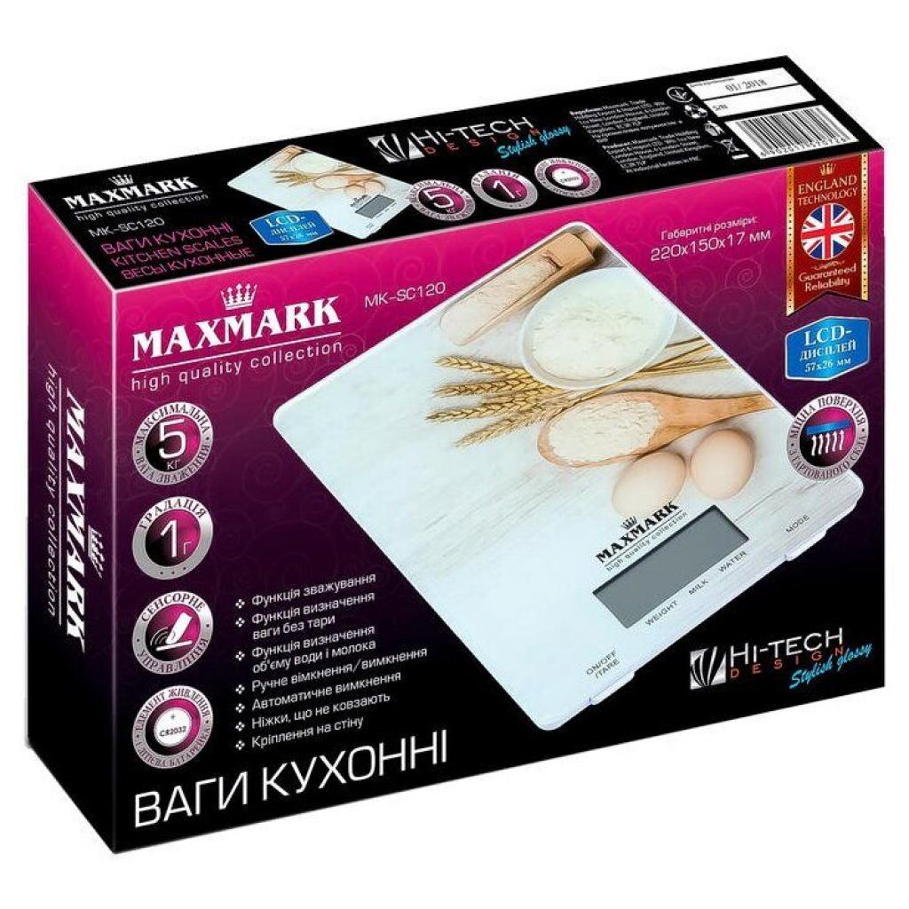 Ваги кухонні Maxmark MK-SC120 - зображення 2