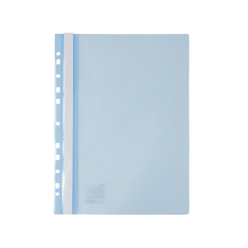 Папка-швидкозшивач Axent А4 з перфорацією 120/150 мкм Світло-блакитна (1318-07-A) - зображення 1