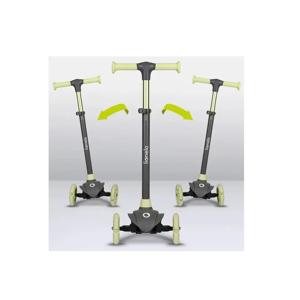 Самокат Lionelo Jessy Grey/Green (LOE-JESSY GREY GREEN) - зображення 7