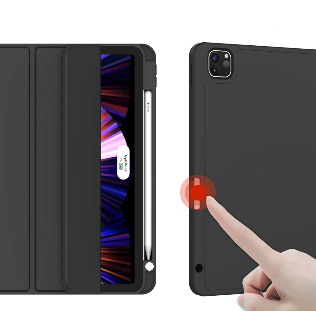 Чохол до планшета BeCover Direct Charge Pencil Apple iPad Pro 11 2020/2021/2022 Black (709650) - зображення 3